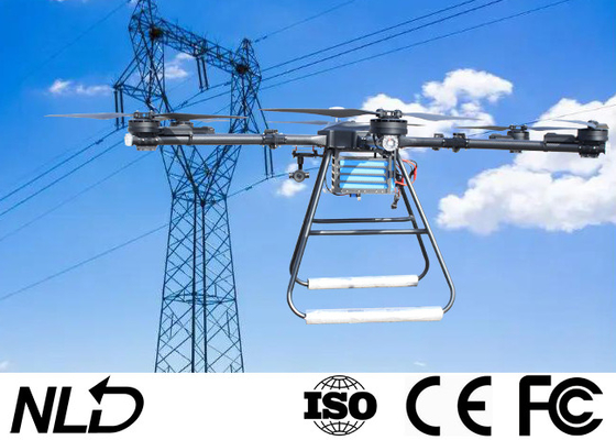 Flying 60 Minutes Industrial Grade Drone UAV For Power Line Inspection