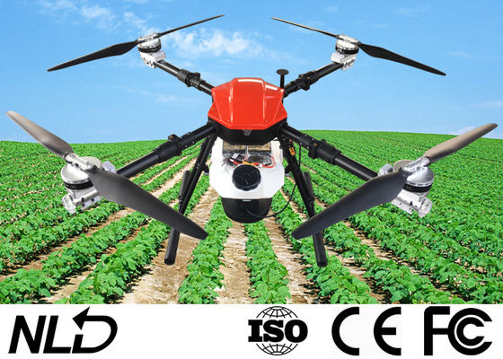 28KG 10L Fertilizer Spraying Drone , 4 Rotors Spraying Drone Agriculture