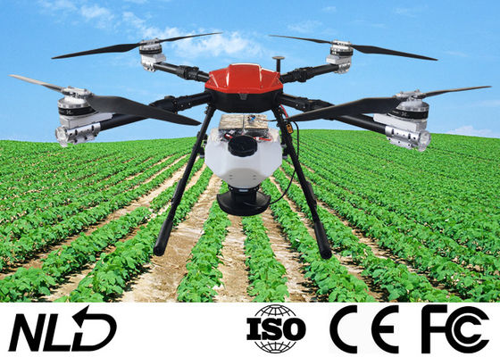 28KG 10L Fertilizer Spraying Drone , 4 Rotors Spraying Drone Agriculture