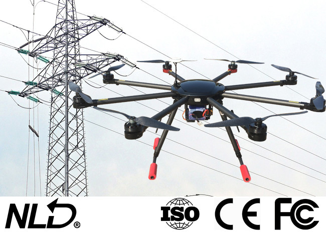 15m/Min Flying Speed Powerline Drone For Transmission High Voltage Line
