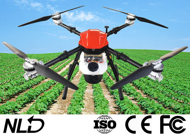 28KG 10L Fertilizer Spraying Drone , 4 Rotors Spraying Drone Agriculture