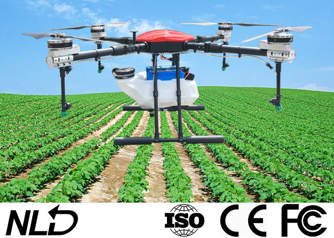 Pesticide Tank 10L Agriculture Drone Spraying With 6S/16000mAh Battery