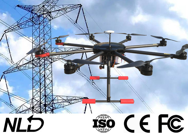 NPA-805H Powerline Drone Inspection With Camera Maximum Take Off Weight 14kg