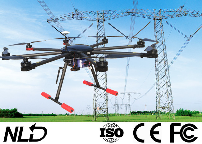 Axle Distance 1080mm Powerline UAV With 16000mAh 6S Battery